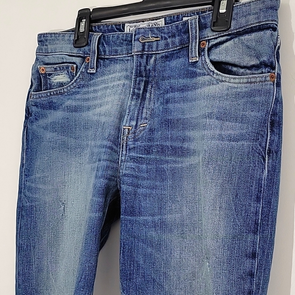 Lucky Brand Jeans Womans Size 0/25 Blue Sienna Slim Boyfriend Denim flex - Picture 4 of 17